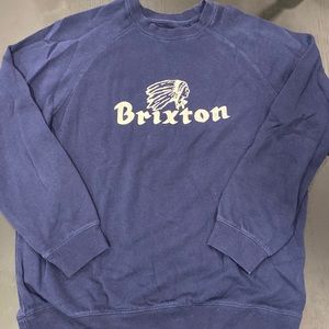Men’s Braxton Navy Crewneck Sweatshirt - Size L